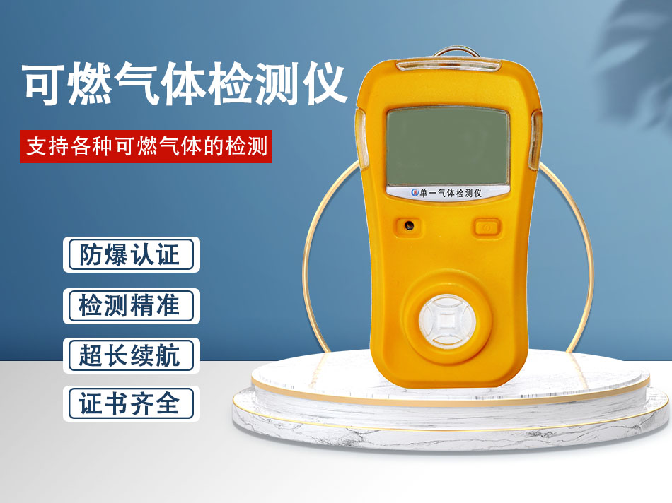便携式可燃气体检测报警仪